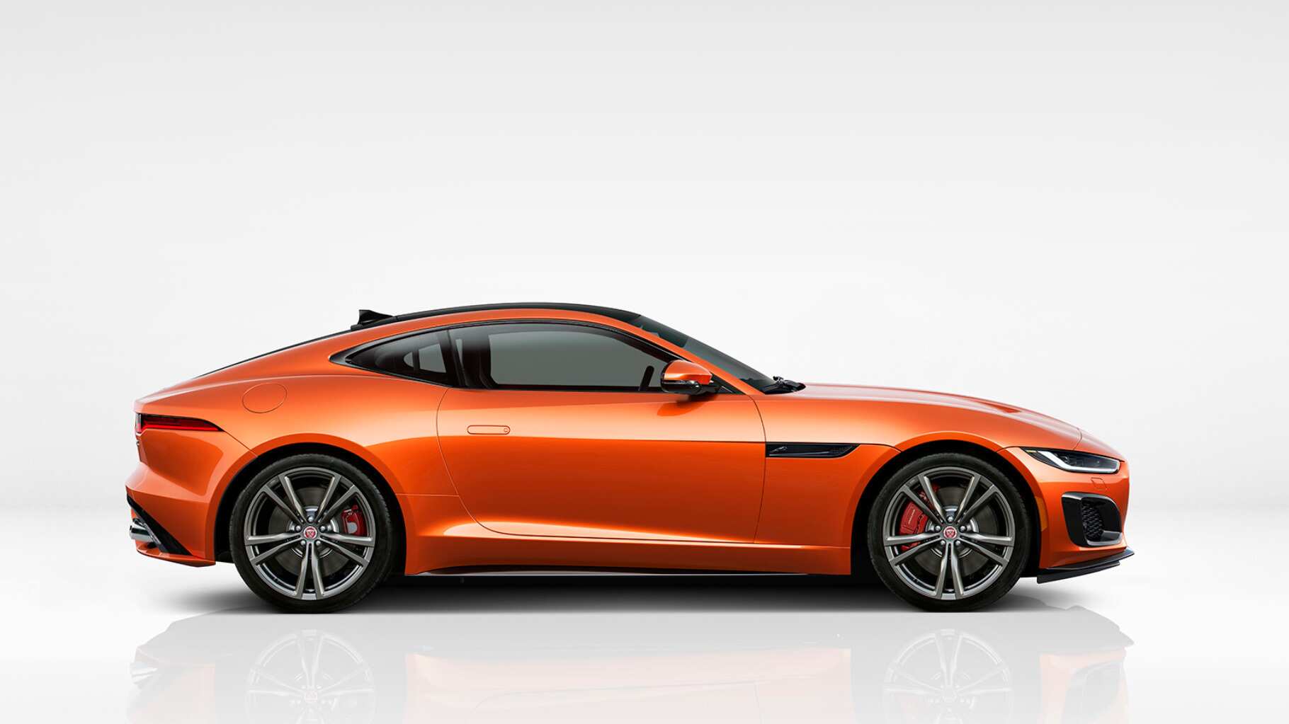 New Jaguar F-TYPE Side Profile.