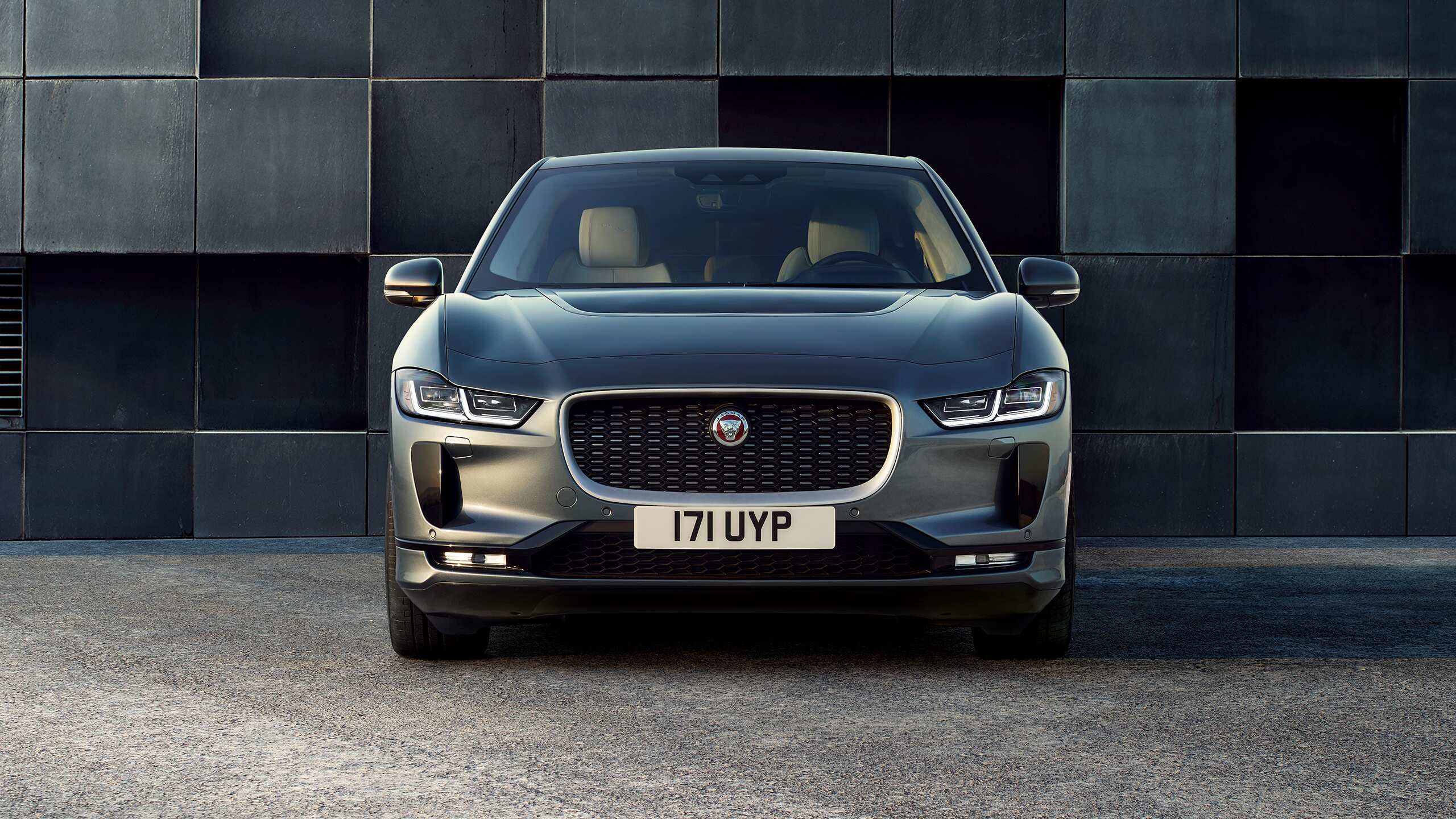 Jaguar I-PACE front view profile